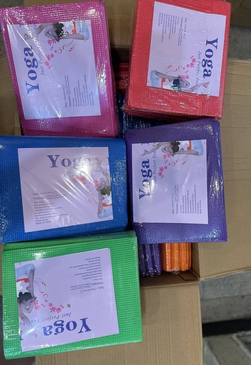 مت یوگا تاشو PVC کاور دار   5mm