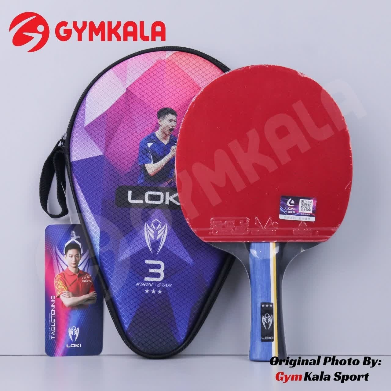 راکت پینگ پنگ Loki 3 ستاره کد K3
