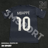 پیراهن شورت باشگاهی رئال مادرید MBappe طوسی
