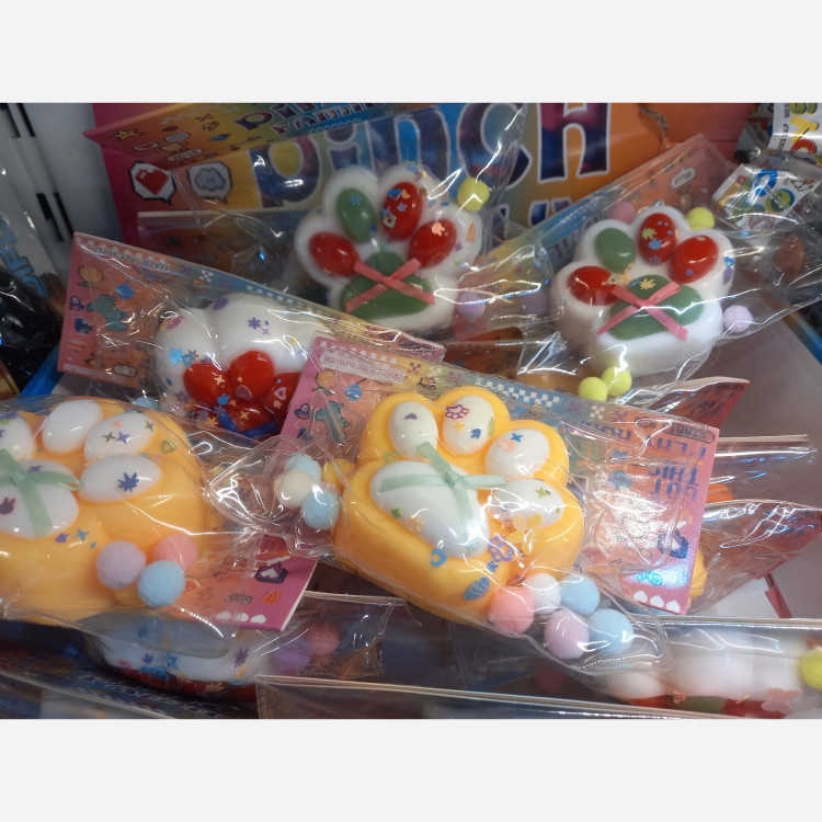 نرمالو پنجه رنگی فیجت ضد استرس طرح پنجه گربه