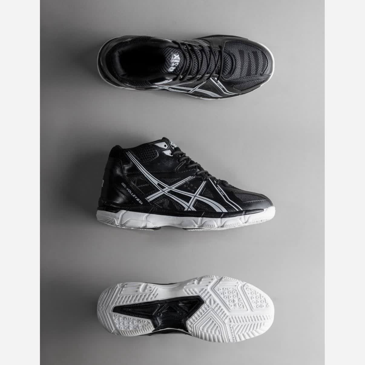 کفش والیبال اسیکس مشکی Asics کتونی والیبالی