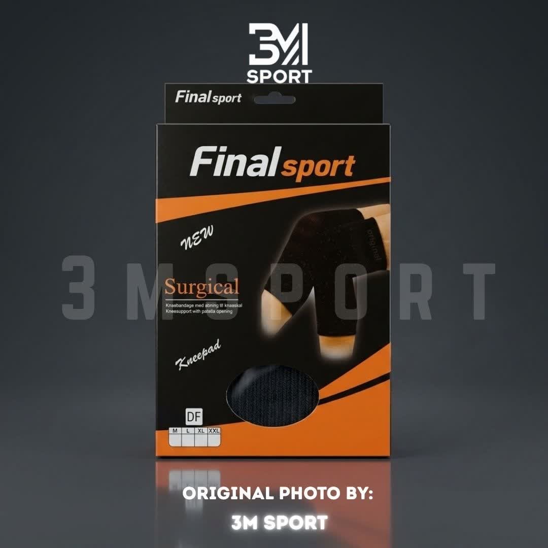 زانوبند طبی FINAL جفتی مشکی